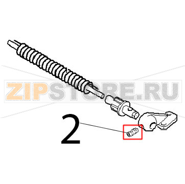 Grano tei p/conica Angelo Po 1G1BR1E Grano tei p/conica Angelo Po 1G1BR1EЗапчасть на деталировке под номером: 2