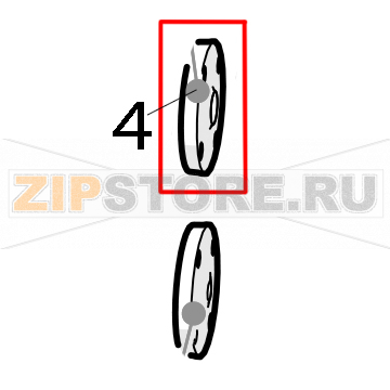 Soporte reten eje exprimidor Zumex Soul Series 2 Soporte reten eje exprimidor Zumex Soul Series 2Запчасть на деталировке под номером: 4