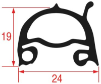 GASKET FOR OVEN DOOR 1410x700 mm