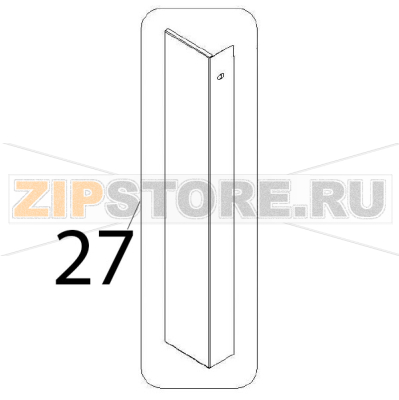 Not vapor infiltration Angelo Po FX61E2 Not vapor infiltration Angelo Po FX61E2Запчасть на деталировке под номером: 27