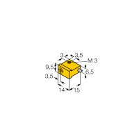 Датчик индуктивный Turck NI2-Q9.5-AP6/S34
