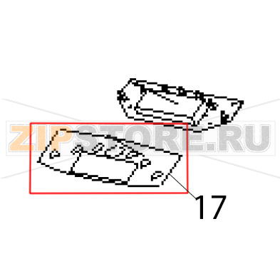 Operation panel Hurakan HKN-HBH850 Operation panel Hurakan HKN-HBH850Запчасть на деталировке под номером: 17