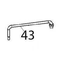 Water inlet pipe ass. y Angelo Po FX101E1