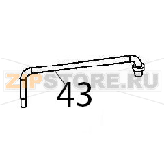 Water inlet pipe ass. y Angelo Po FX101E1 Water inlet pipe ass. y Angelo Po FX101E1Запчасть на деталировке под номером: 43