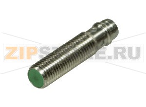 Индуктивный датчик Inductive sensor NBB2-8GH25-E0-V3 Pepperl+Fuchs General specificationsSwitching functionNormally open (NO)Output typeNPNRated operating distance2 mmInstallationflushOutput polarityDCAssured operating distance0 ... 1.62 mmReduction factor rAl 0.25Reduction factor rCu 0.2Reduction factor r304 0.63Reduction factor rBrass 0.31Nominal ratingsOperating voltage10 ... 30 VSwitching frequency0 ... 1500 HzHysteresistyp. 5  %Reverse polarity protectionreverse polarity protectedShort-circuit protectionpulsingVoltage drop&le 3 VOperating current0 ... 100 mAOff-state current0 ... 0.5 mA typ. 10 &microA at 25 °CNo-load supply current&le 15 mASwitching state indicatorMultihole-LED, yellowApprovals and certificatesUL approvalcULus Listed, General PurposeCSA approvalcCSAus Listed, General PurposeCCC approvalCCC approval / marking not required for products rated &le36 VAmbient conditionsAmbient temperature-25 ... 70 °C (-13 ... 158 °F)Mechanical specificationsConnection typeM8 x 1 connector, 3-pinHousing materialStainless steel 1.4435 / AISI 316LSensing faceLCP, (conforms with FDA)Housing diameter8 mmDegree of protectionIP67Mass5