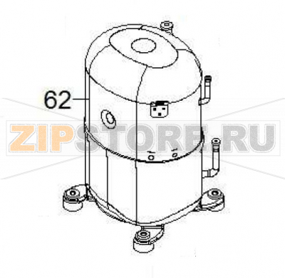 Compressor Sagi TF101S Compressor Sagi TF101SЗапчасть на деталировке под номером: 62Название запчасти на английском языке: Compressor Sagi TF101S