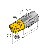 Датчик индуктивный Turck BI25-G47SR-VN4X2