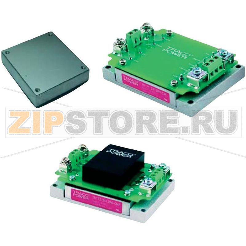 Преобразователь DC/DC, 12 V/DC, 5 V/DC, 20 A, 100 W Traco Power TEP 100-1211 