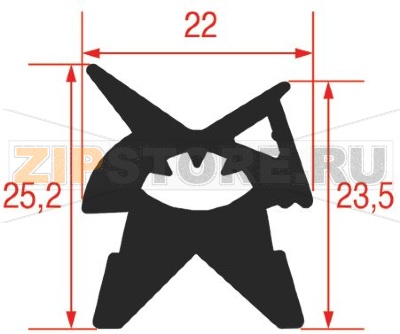 ПРОКЛАДКА ДВЕРЦЫ ДУХОВКИ, 410X320 ММ 