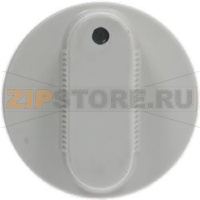 KNOB STAR WHITE ø 38 mm
