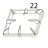 Pan grid Tecnoinox PC105G7
