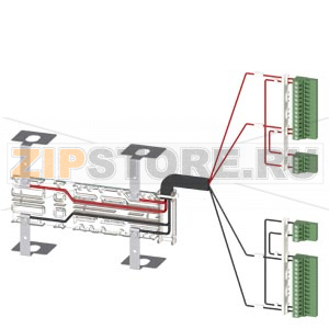 Компл.доп.питания 3KC8 2P BTM 630A Siemens 3KC9833-3 