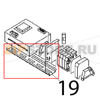 Bracket omega Angelo Po 04WFR3ED Bracket omega Angelo Po 04WFR3EDЗапчасть на деталировке под номером: 19