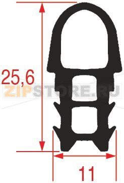 УПЛОТНИТЕЛЬ ДЛЯ ПЕЧИ - 24 М 