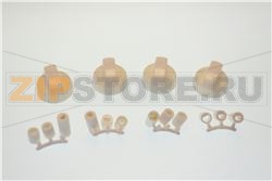 KIT 4 MANOPOLA UNIVERSALE BIANCA 