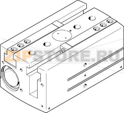 Микрозахват параллельный Festo HGPL-63-100-A-B 