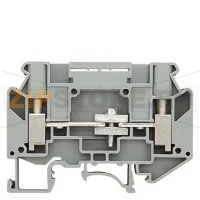 Instrument isolating terminal, 6 mm2 gray Screw mounting 2 connections Isolating terminal 6 mm2 Siemens 8WH1000-7AH00