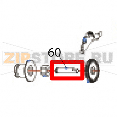 Ribbon rewinder shaft Godex RT730 Ribbon rewinder shaft Godex RT730Запчасть на деталировке под номером: 60Название запчасти Godex на английском языке: Ribbon rewinder shaft RT730.