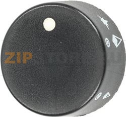 ЧЕРНАЯ РУЧКА Ø 40 ММ С ШЕЛКОТРАФАРЕТНОЙ ПЕЧАТЬЮ 