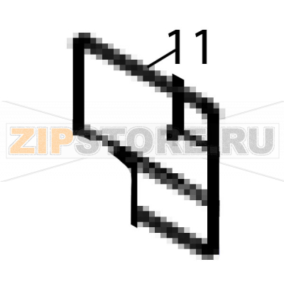 Cover seal Fagor CO-110 DD Cover seal Fagor CO-110 DDЗапчасть на деталировке под номером: 11Название запчасти Fagor на английском языке: Cover seal CO-110 DD.