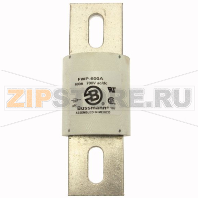 Предохранитель, 600 A, AC 700 В, DC 700 В, 200 кА, 64x180 мм, UL Eaton BUSS HIGH SPEED FUSE 