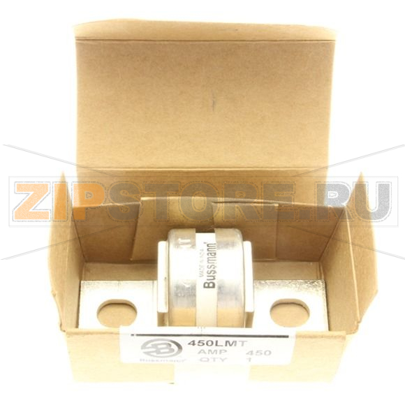 Предохранитель, 450 A, AC 240 В, DC 150 В, 200 кА, BS88, 38x84 мм, aR, BS Eaton 450A 240V AC BS88 