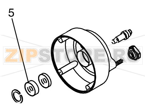 Подшипник 6204 2RS Fimar 22/TE Подшипник 6204 2RS для мясорубки Fimar 22/TEЗапчасть на деталировке под номером: 5Количество запчастей в комплекте: 1Оригинальное название запчасти Fimar: Bearing
