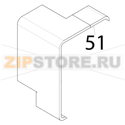 Pannello lanavetro fascia Tecnoeka KF 1010 A UD Pannello lanavetro fascia Tecnoeka KF 1010 A UDЗапчасть на деталировке под номером: 51