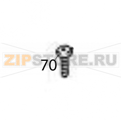 Pan head screw+SW+WL Sato M84Pro Pan head screw+SW+WL Sato M84ProЗапчасть на деталировке под номером: 70Название запчасти на английском языке: Pan head screw+SW+WL Sato M84Pro.