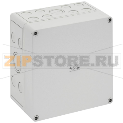 Корпус 182x180x111 мм, материал: полистирол, серый, 1 шт Spelsberg TK PS 1818-11-m 
