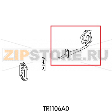 Температурный зонд Unox XBC 1005 Температурный зонд Unox XBC 1005Запчасть на деталировке под номером: 54Название запчасти на английском языке: 