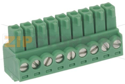 TERMINAL BLOCK X7 9-POLES PITCH 3.5 