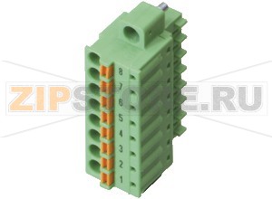 Аксессуар Terminal Block LB9015A Pepperl+Fuchs General specificationsNumber of pins8Electrical specificationsRated voltage160 VRated current8 AMechanical specificationsCore cross-section0.14 ... 1.5 mm2HousinggreenMassapprox. 5 gDimensions(W x H x D) 40.9 mm x 12.4 mm x 20.8 mmConstruction typespring terminalInternational approvalsEAC approvalRussia: RU C-IT.MIII06.B.00129Marine approvalLloyd Register15/20021American Bureau of ShippingT1450280/UN