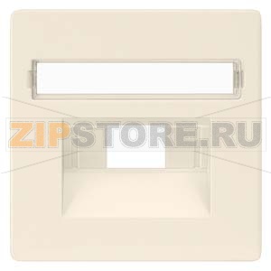 DELTA I-SYSTEM ЭЛЕКТРИЧЕСКИЙ БЕЛЫЙ КРЫШКА СИСТЕМНОЙ РОЗЕТКИ CAT.3+5/ BTR CAT.6 55X55MM С ПОЛЕМ ДЛЯ ПОМЕТОК Siemens 5TG2544 