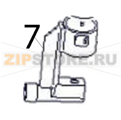 Raccordo p/ugello Angelo Po 1G1FA0G Raccordo p/ugello Angelo Po 1G1FA0GЗапчасть на деталировке под номером: 7