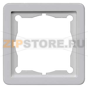 DELTA PROFIL СЕРЕБРЯНЫЙ ПРОМЕЖУТОЧНАЯ РАМКА 65Х65ММ ДЛЯ УСТАНОВКИ УСТРОЙСТВ 51Х51ММ Siemens 5TG1766 