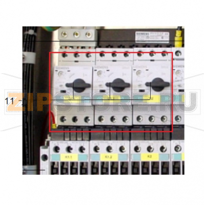 Motor safety switch 3RV1021-4AA10 S0 Meiko FV 130.2 Motor safety switch 3RV1021-4AA10 S0 Meiko FV 130.2Запчасть на деталировке под номером: 11Название запчасти Meiko на английском языке: Motor safety switch 3RV1021-4AA10 S0 Meiko FV 130.2