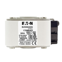 Предохранитель, 900 A, AC 690 В, 200 кА, size 3, aR, IEC UL Eaton FUSE 900A 690V 3BKN/50 AR UC