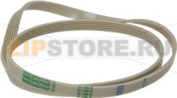 BELT MULTIGRIP 1280 J6 EL POLYURETHANE 