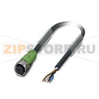 Кабель для датчика / исполнительного элемента Phoenix Contact SAC-4P- 1,5-PUR/FS SCO