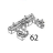 Cont key top (silk) Sato CL6NX Plus