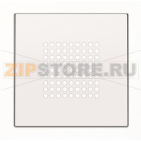 Накладка для зуммера, звонка и громкоговорителя, альпийский белый ABB 2CLA852900A1101
