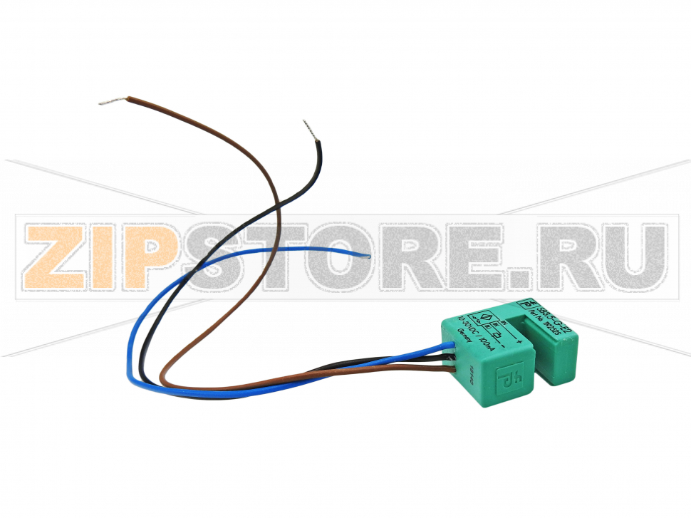 Индуктивный датчик Inductive slot sensor SB3,5-G-E2 Pepperl+Fuchs General specificationsSwitching functionNormally open (NO)Output typePNPSlot width3.5 mmDepth of immersion (lateral)5 ... 7 mmOutput polarityDCNominal ratingsOperating voltage10 ... 30 V DCSwitching frequency0 ... 2000 HzReverse polarity protectionreverse polarity protectedShort-circuit protectionpulsingVoltage drop&le 3 VOperating current0 ... 100 mANo-load supply current&le 15 mASwitching state indicatorLED, yellowFunctional safety related parametersMTTFd2590 aMission Time (TM)20 aDiagnostic Coverage (DC)0 %Approvals and certificatesUL approvalcULus Listed, General PurposeCSA approvalcCSAus Listed, General PurposeCCC approvalCCC approval / marking not required for products rated &le36 VAmbient conditionsAmbient temperature-25 ... 70 °C (-13 ... 158 °F)Mechanical specificationsConnection typeflexible leads PVC , 135 mmCore cross-section0.14 mm2Housing materialPBTDegree of protectionIP67