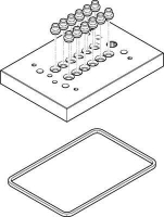 Плита пневматическая, многоканальная Festo CPV10-VI-P6-M7-C