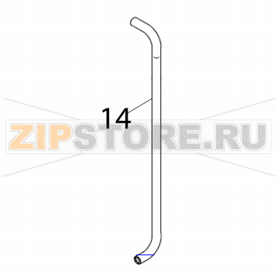 Ev-non-return pipe Fagor CO-402 COLD B DD Ev-non-return pipe Fagor CO-402 COLD B DDЗапчасть на деталировке под номером: 14Название запчасти Fagor на английском языке: Ev-non-return pipe CO-402 COLD B DD.