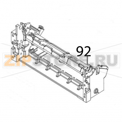 Engine frame SRA Sato CL6NX Plus Engine frame SRA Sato CL6NX PlusЗапчасть на деталировке под номером: 92Название запчасти на английском языке: Engine frame SRA Sato CL6NX Plus.