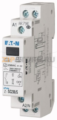 Реле импульсное 230 В, 1НО Eaton Z-SC230/S 
