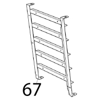 St. steel left lateral SU, 5 GN1/1 Unox XVC 205E