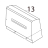 Cutter cover Toshiba TEC B-SX4T-GS20-QM-R