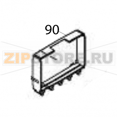 LCD Cover Sato SG112-ex LCD Cover Sato SG112-exЗапчасть на деталировке под номером: 90Название запчасти на английском языке: LCD Cover Sato SG112-ex.